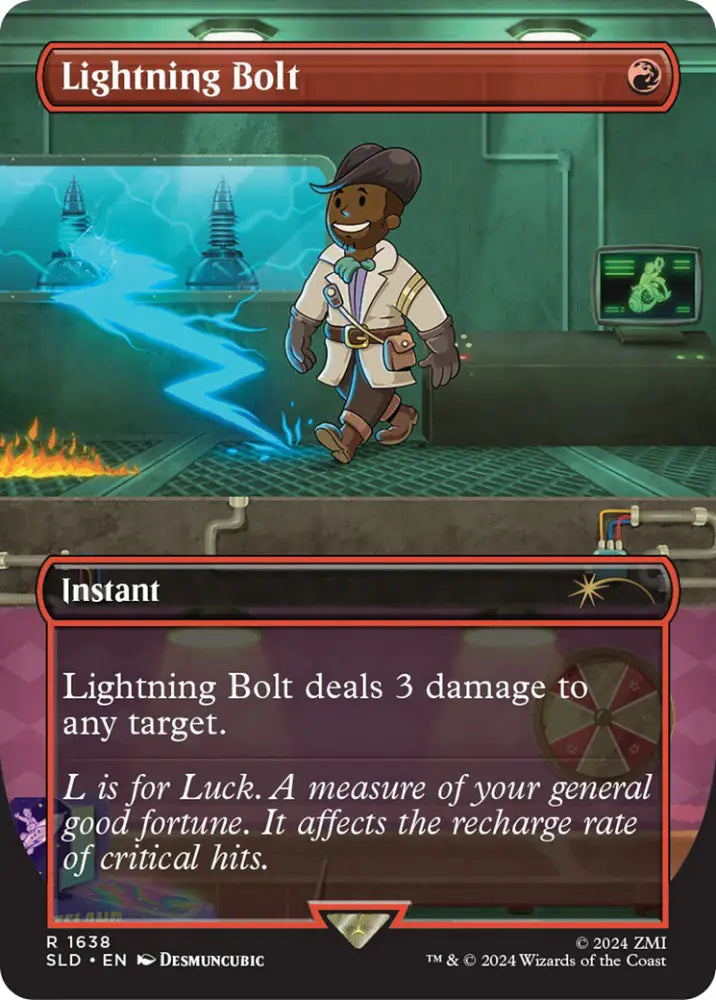 Lightning Bolt (1638) [Secret Lair Drop Series] - MTG Single