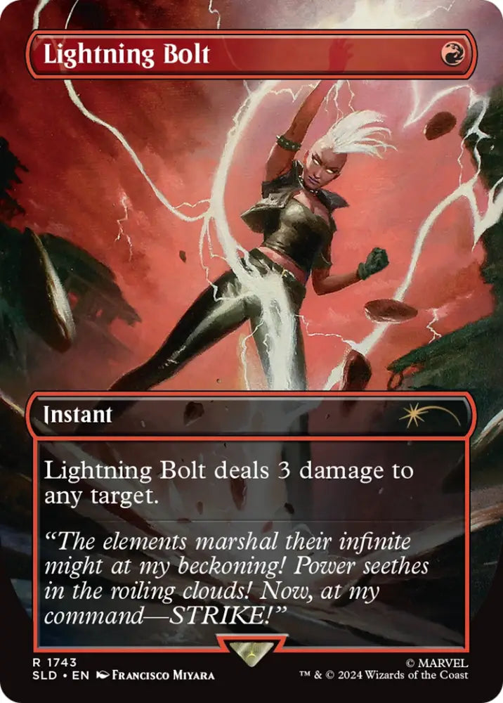 Lightning Bolt (1743) [Secret Lair Drop Series] - MTG Single