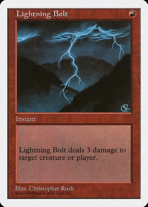 Lightning Bolt [Anthologies] - MTG Single