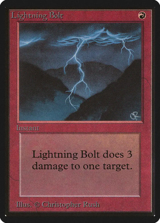 Lightning Bolt [Beta Edition] - MTG Single