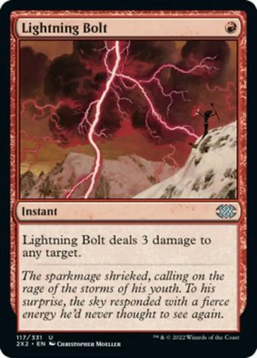Lightning Bolt [Double Masters 2022] - MTG Single