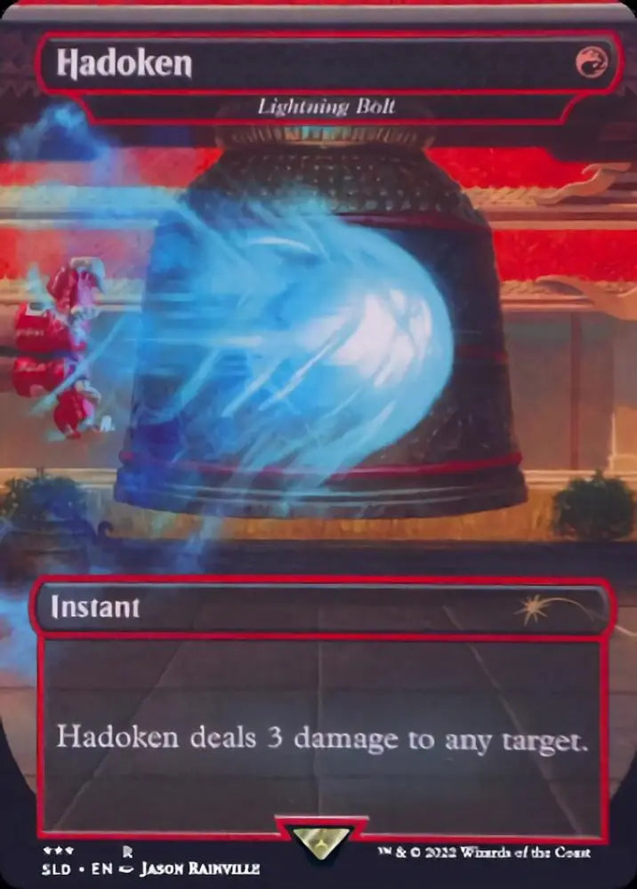 Lightning Bolt - Hadoken [Secret Lair Drop Series] - MTG Single
