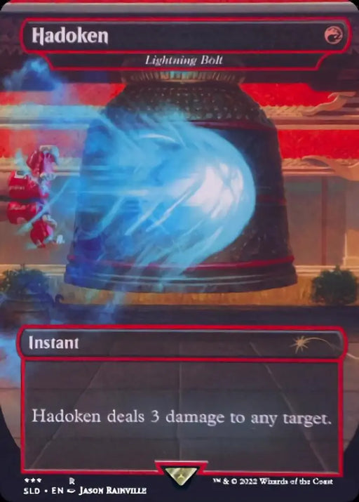 Lightning Bolt - Hadoken [Secret Lair Drop Series] - MTG Single