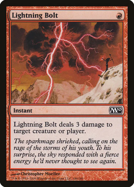 Lightning Bolt [Magic 2010] - MTG Single