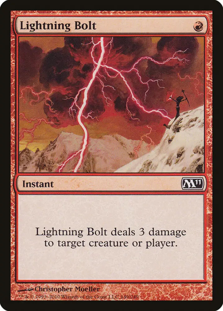 Lightning Bolt [Magic 2011] - MTG Single