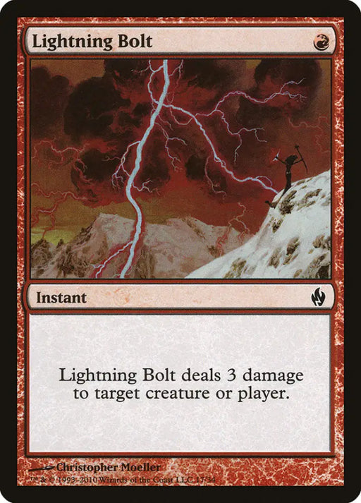 Lightning Bolt [Premium Deck Series: Fire and Lightning] - MTG Single