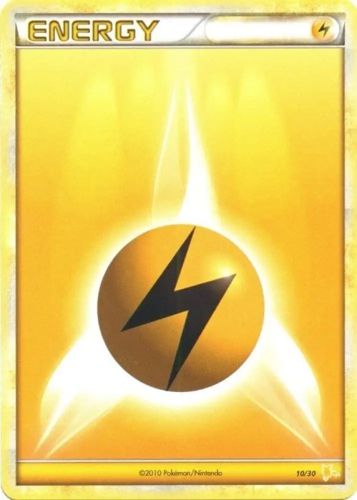 Lightning Energy (10/30) [HeartGold & SoulSilver: Trainer Kit - Raichu] - Pokemon Single