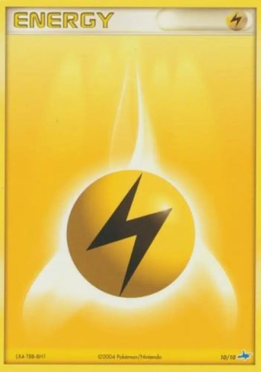 Lightning Energy (10/10) [EX: Trainer Kit - Latios] - Pokemon Single