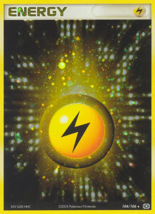 Lightning Energy (104/106) [EX: Emerald] - Pokemon Single