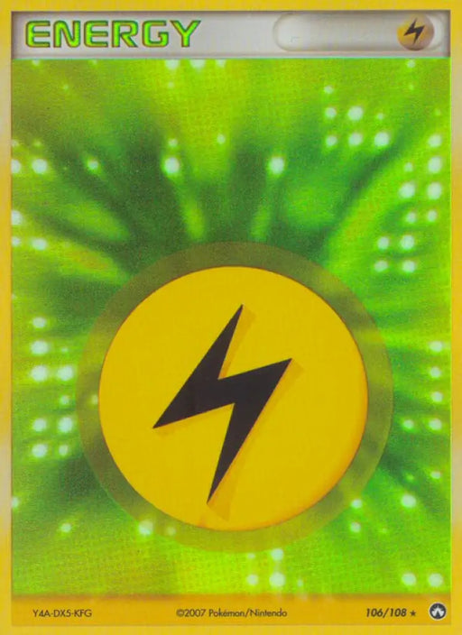 Lightning Energy (106/108) [EX: Power Keepers] - Pokemon Single