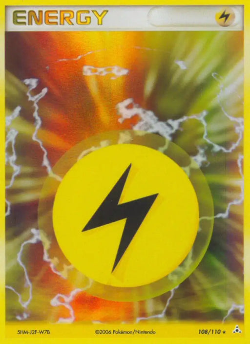 Lightning Energy (108/110) [EX: Holon Phantoms] - Pokemon Single