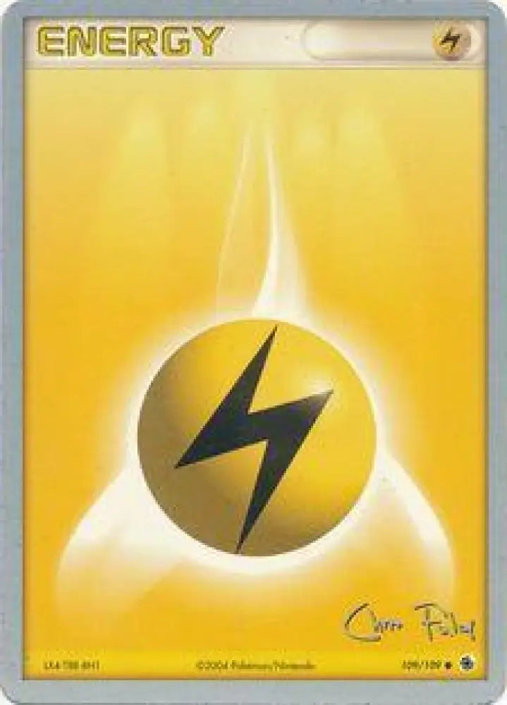 Lightning Energy (109/109) (Blaziken Tech - Chris Fulop) [World Championships 2004] - Pokemon Single