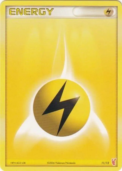 Lightning Energy (11/12) [EX: Trainer Kit 2 - Plusle] - Pokemon Single