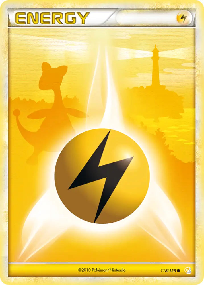 Lightning Energy (118/123) [HeartGold & SoulSilver: Base Set] - Pokemon Single
