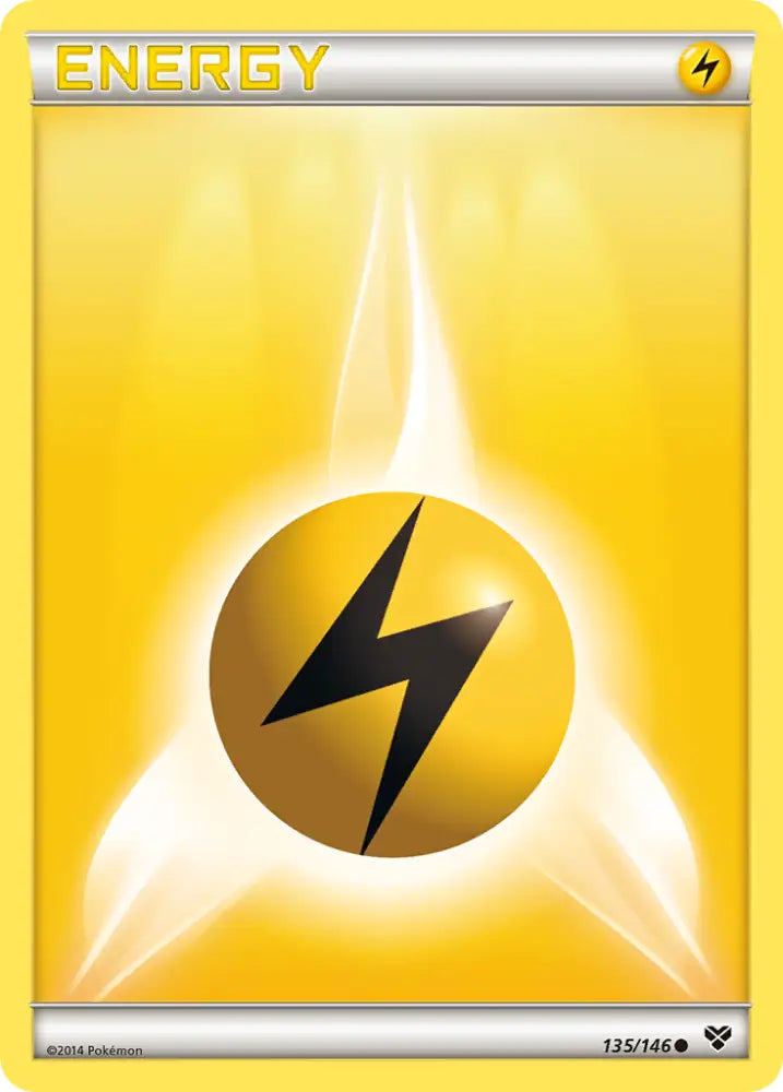 Lightning Energy (135/146) [XY: Base Set] - Pokemon Single