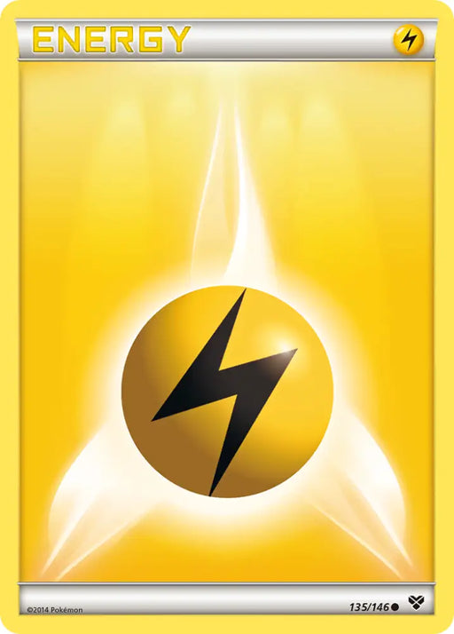 Lightning Energy (135/146) [XY: Base Set] - Pokemon Single