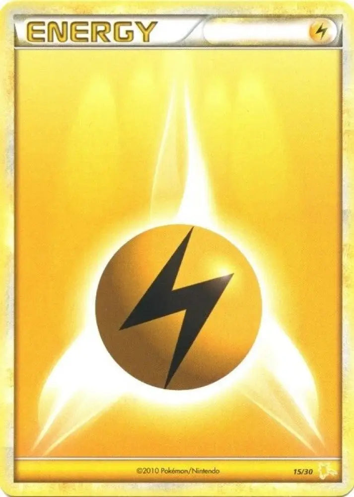 Lightning Energy (15/30) [HeartGold & SoulSilver: Trainer Kit - Raichu] - Pokemon Single