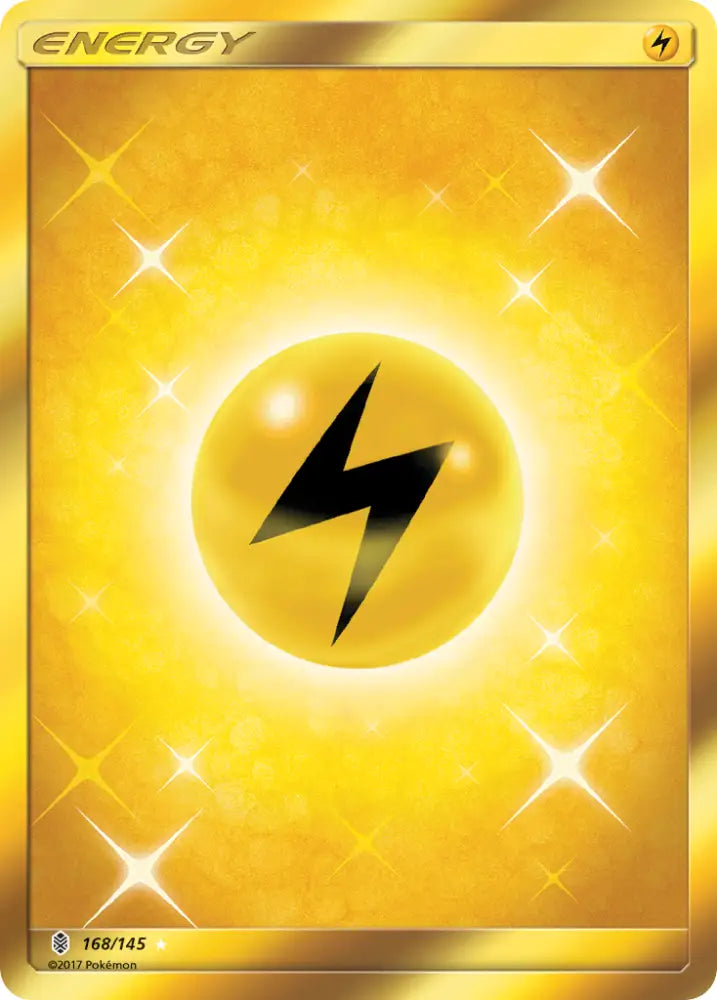 Lightning Energy (168/145) [Sun & Moon: Guardians Rising] - Pokemon Single