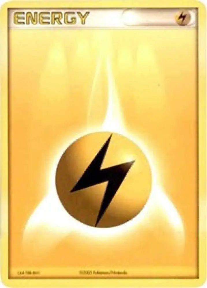 Lightning Energy (2005 Unnumbered) [League & Championship Cards] - Pokemon Single