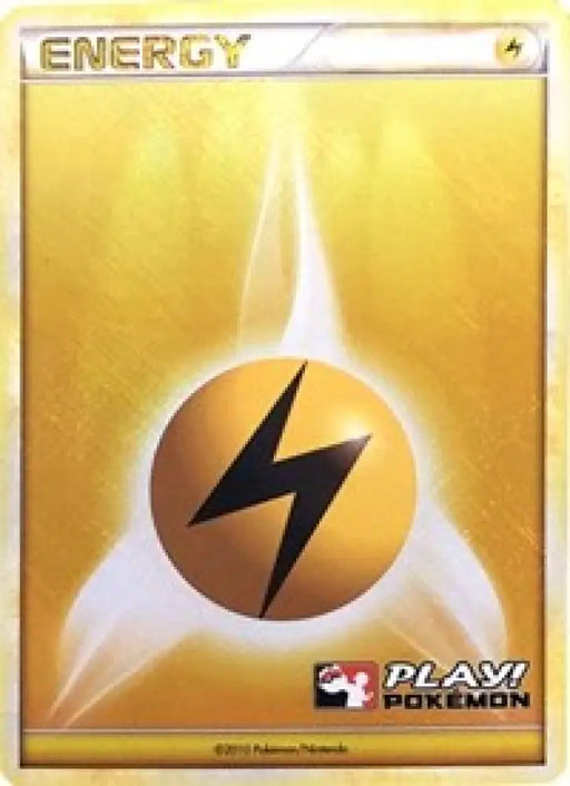 Lightning Energy (2010 Play Pokemon Promo) [League & Championship Cards] - Pokemon Single
