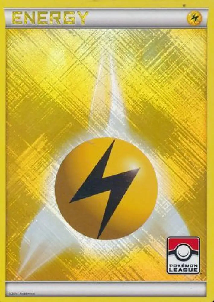 Lightning Energy (2011 Pokemon League Promo) [League & Championship Cards] - Pokemon Single