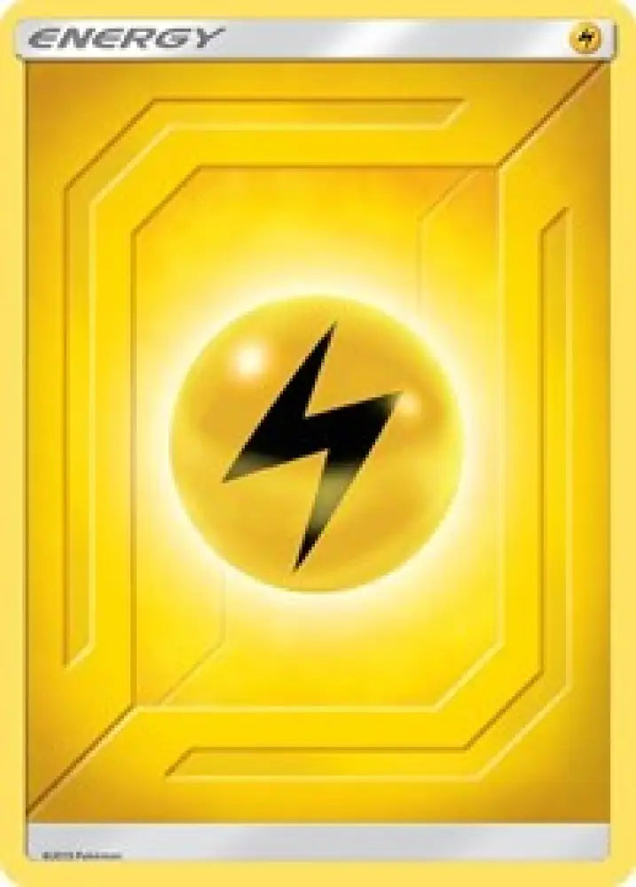Lightning Energy (2019 Unnumbered) [Sun & Moon: Team Up] - Pokemon Single