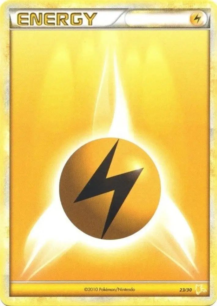 Lightning Energy (23/30) [HeartGold & SoulSilver: Trainer Kit - Raichu] - Pokemon Single