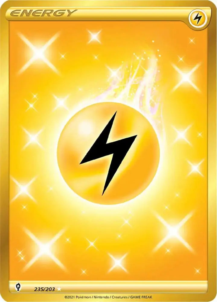 Lightning Energy (235/203) [Sword & Shield: Evolving Skies] - Pokemon Single