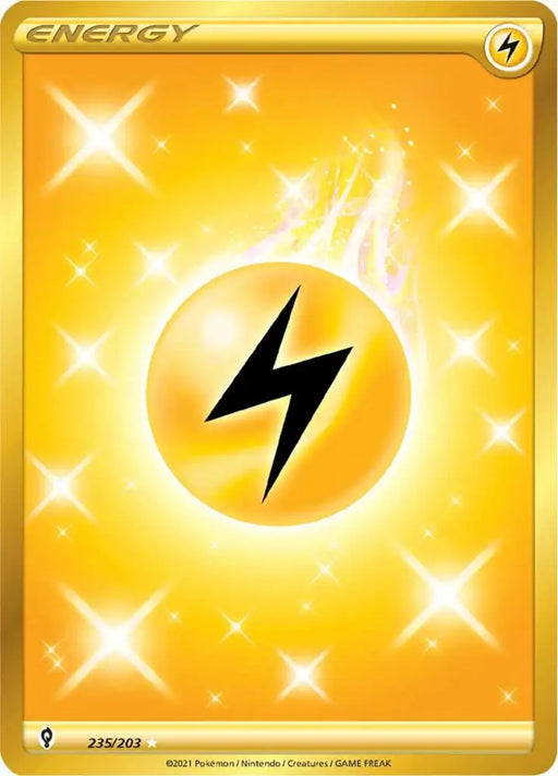 Lightning Energy (235/203) [Sword & Shield: Evolving Skies] - Pokemon Single