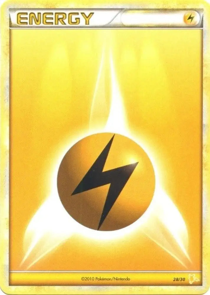 Lightning Energy (28/30) [HeartGold & SoulSilver: Trainer Kit - Raichu] - Pokemon Single