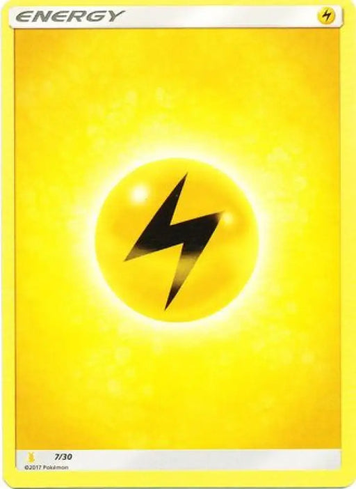 Lightning Energy (7/30) [Sun & Moon: Trainer Kit - Alolan Raichu] - Pokemon Single