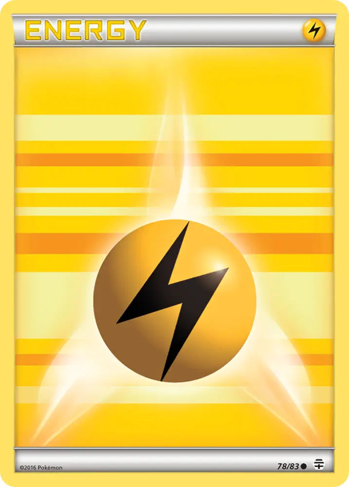 Lightning Energy (78/83) [XY: Generations] - Pokemon Single