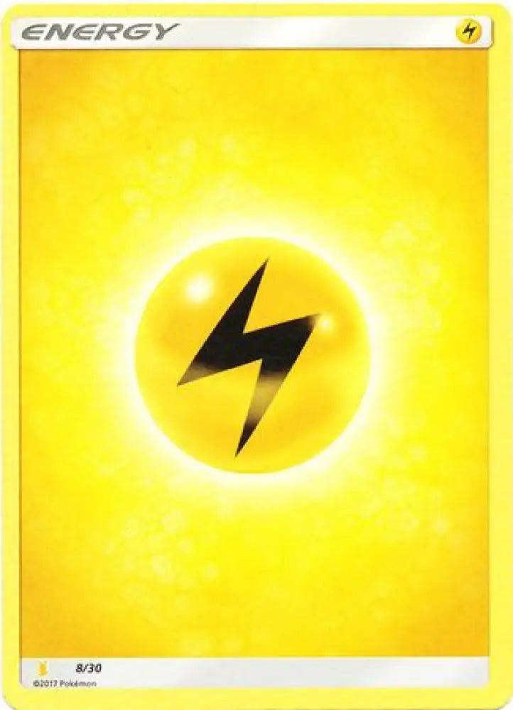 Lightning Energy (8/30) [Sun & Moon: Trainer Kit - Alolan Raichu] - Pokemon Single