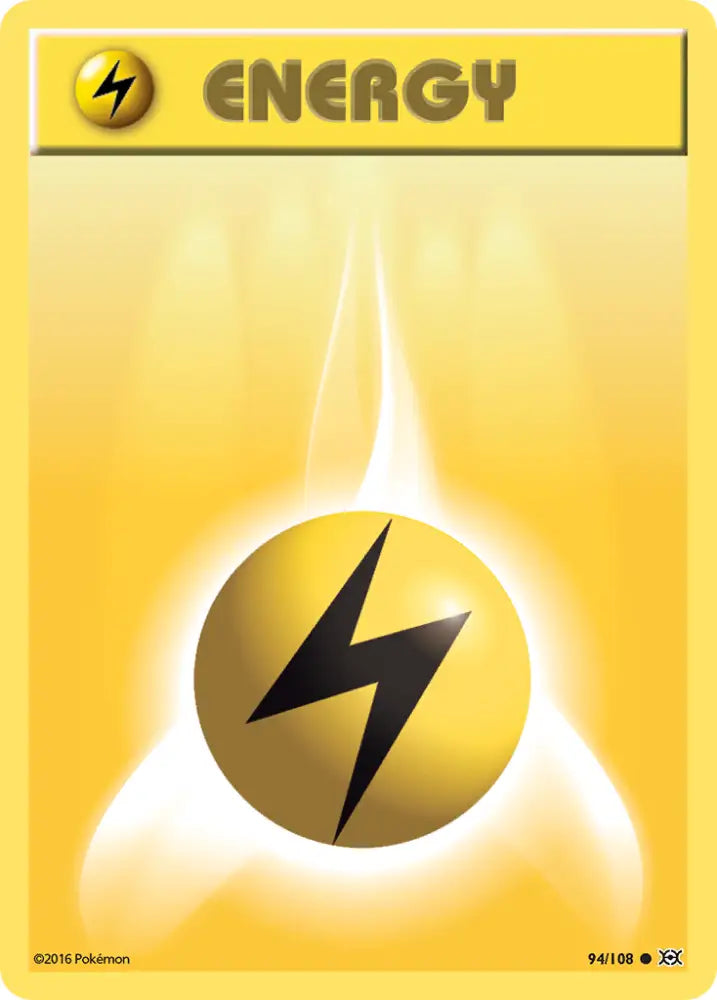 Lightning Energy (94/108) [XY: Evolutions] - Pokemon Single