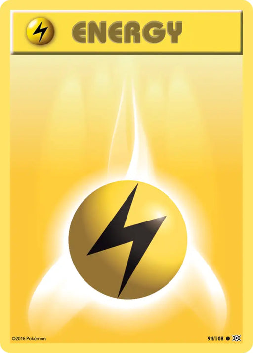 Lightning Energy (94/108) [XY: Evolutions] - Pokemon Single