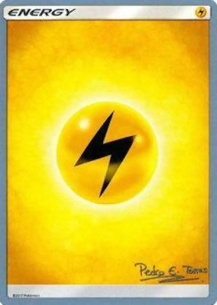 Lightning Energy (Dragones y Sombras - Pedro Eugenio Torres) [World Championships 2018] - Pokemon Single