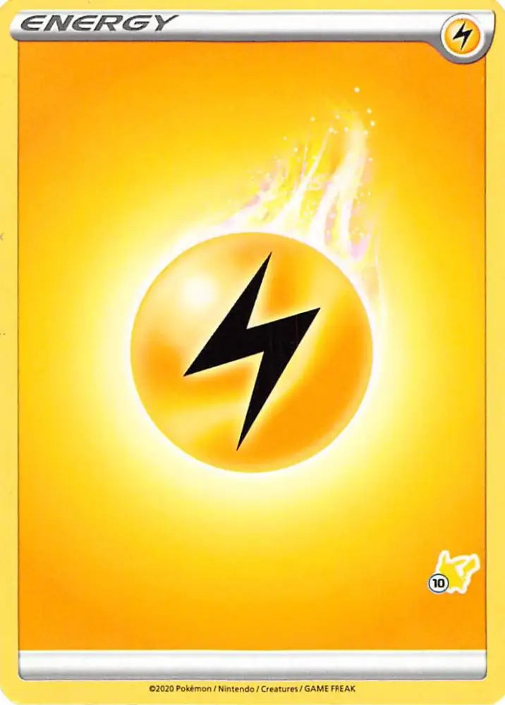 Lightning Energy (Pikachu Stamp #10) [Battle Academy 2022] - Pokemon Single