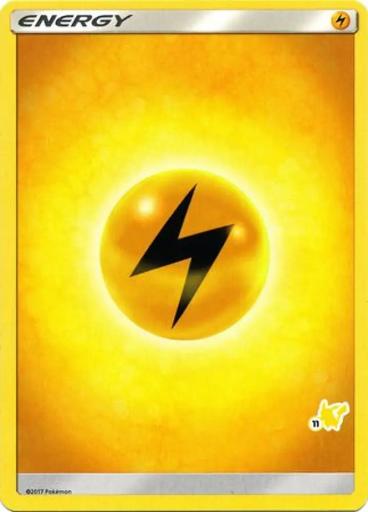 Lightning Energy (Pikachu Stamp #11) [Battle Academy 2020] - Pokemon Single