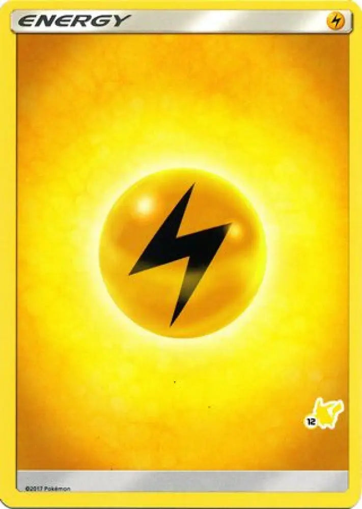 Lightning Energy (Pikachu Stamp #12) [Battle Academy 2020] - Pokemon Single