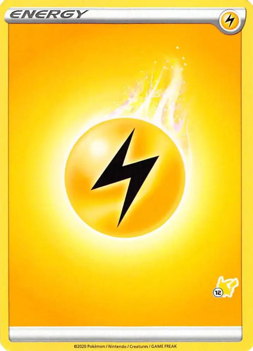 Lightning Energy (Pikachu Stamp #12) [Battle Academy 2022] - Pokemon Single