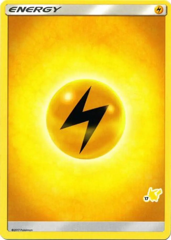 Lightning Energy (Pikachu Stamp #17) [Battle Academy 2020] - Pokemon Single