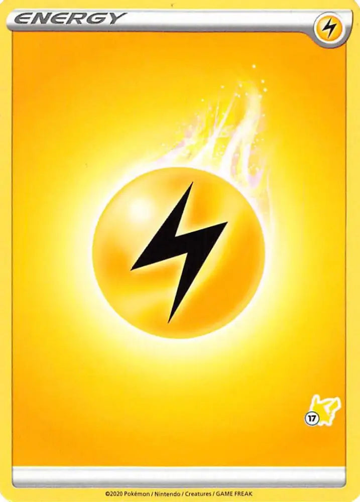 Lightning Energy (Pikachu Stamp #17) [Battle Academy 2022] - Pokemon Single