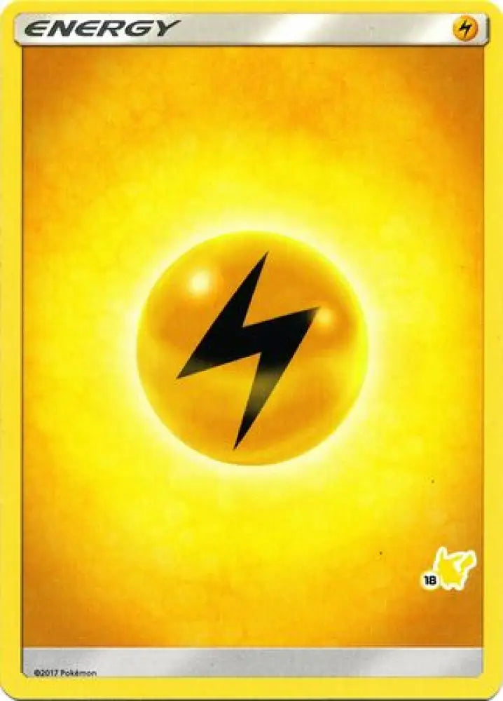 Lightning Energy (Pikachu Stamp #18) [Battle Academy 2020] - Pokemon Single