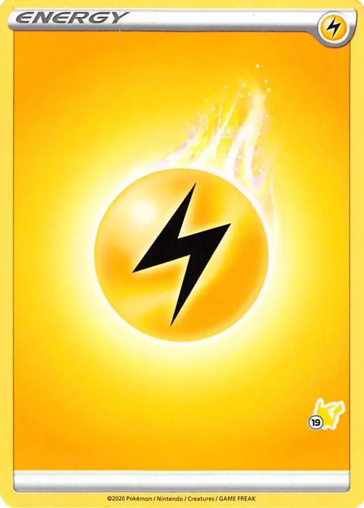 Lightning Energy (Pikachu Stamp #19) [Battle Academy 2022] - Pokemon Single
