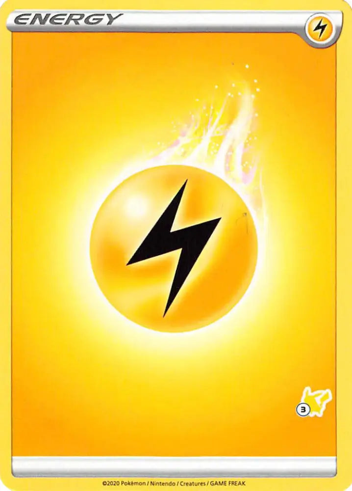 Lightning Energy (Pikachu Stamp #3) [Battle Academy 2022] - Pokemon Single