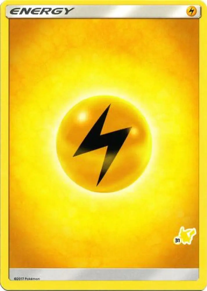 Lightning Energy (Pikachu Stamp #31) [Battle Academy 2020] - Pokemon Single