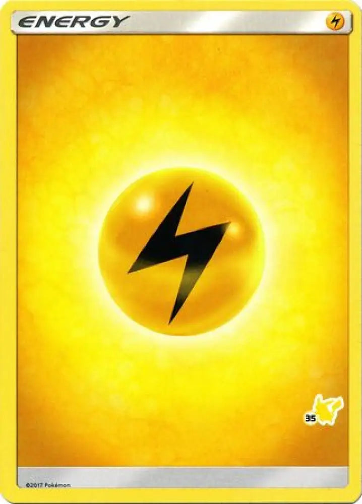Lightning Energy (Pikachu Stamp #35) [Battle Academy 2020] - Pokemon Single