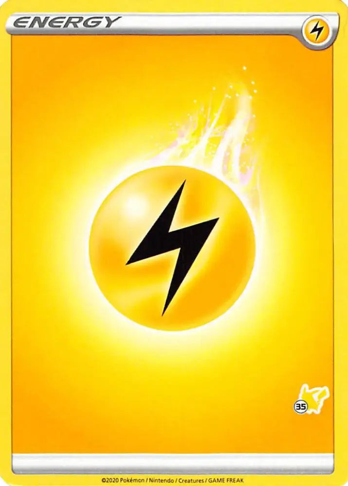 Lightning Energy (Pikachu Stamp #35) [Battle Academy 2022] - Pokemon Single