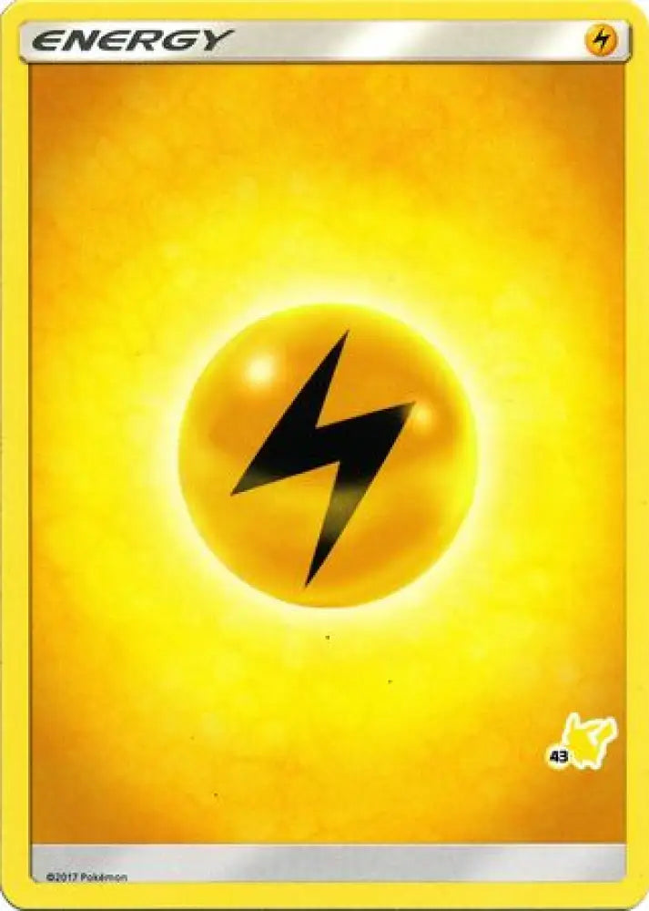 Lightning Energy (Pikachu Stamp #43) [Battle Academy 2020] - Pokemon Single