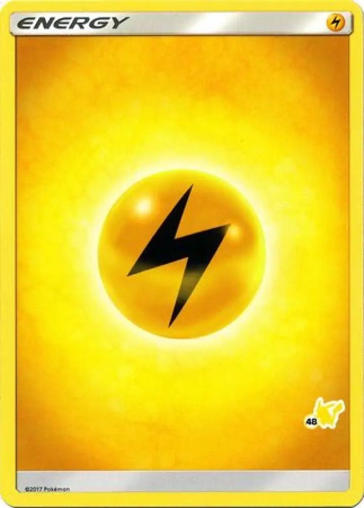 Lightning Energy (Pikachu Stamp #48) [Battle Academy 2020] - Pokemon Single